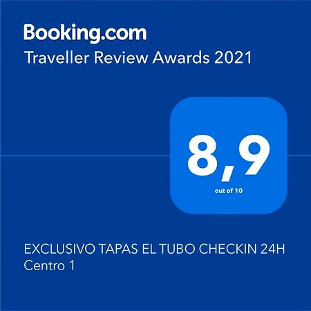 Daire Exclusivo Tapas El Tubo Checkin 24h Centro 1