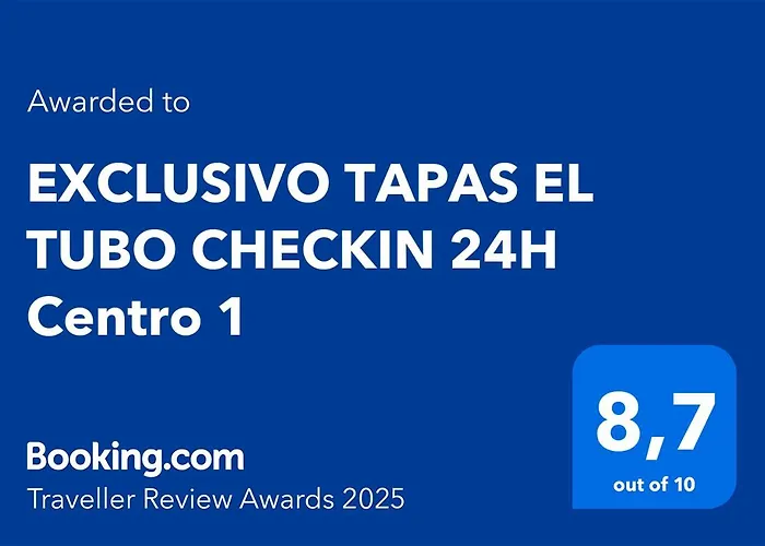 Exclusivo Tapas El Tubo Checkin 24h Centro 1 Apartamento *
